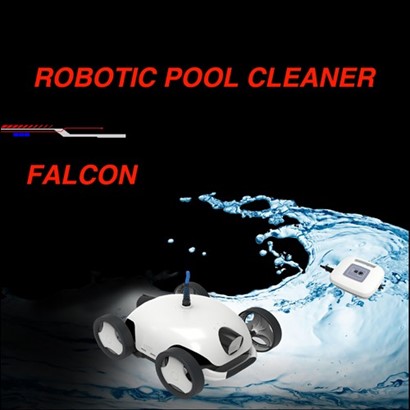 FALKON 12M Kablolu Havuz Robotu 150W 20M³/Sa 68M² Villa Havuzları için