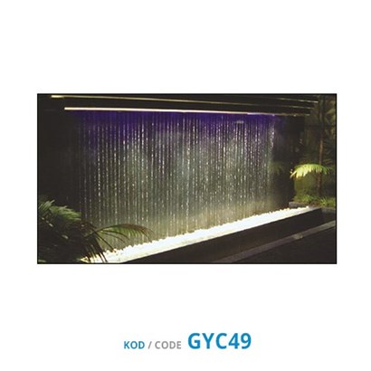 Water Curtain By Nylon Rope